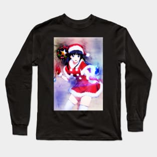 Shiba Miyuki Anime Watercolor Long Sleeve T-Shirt